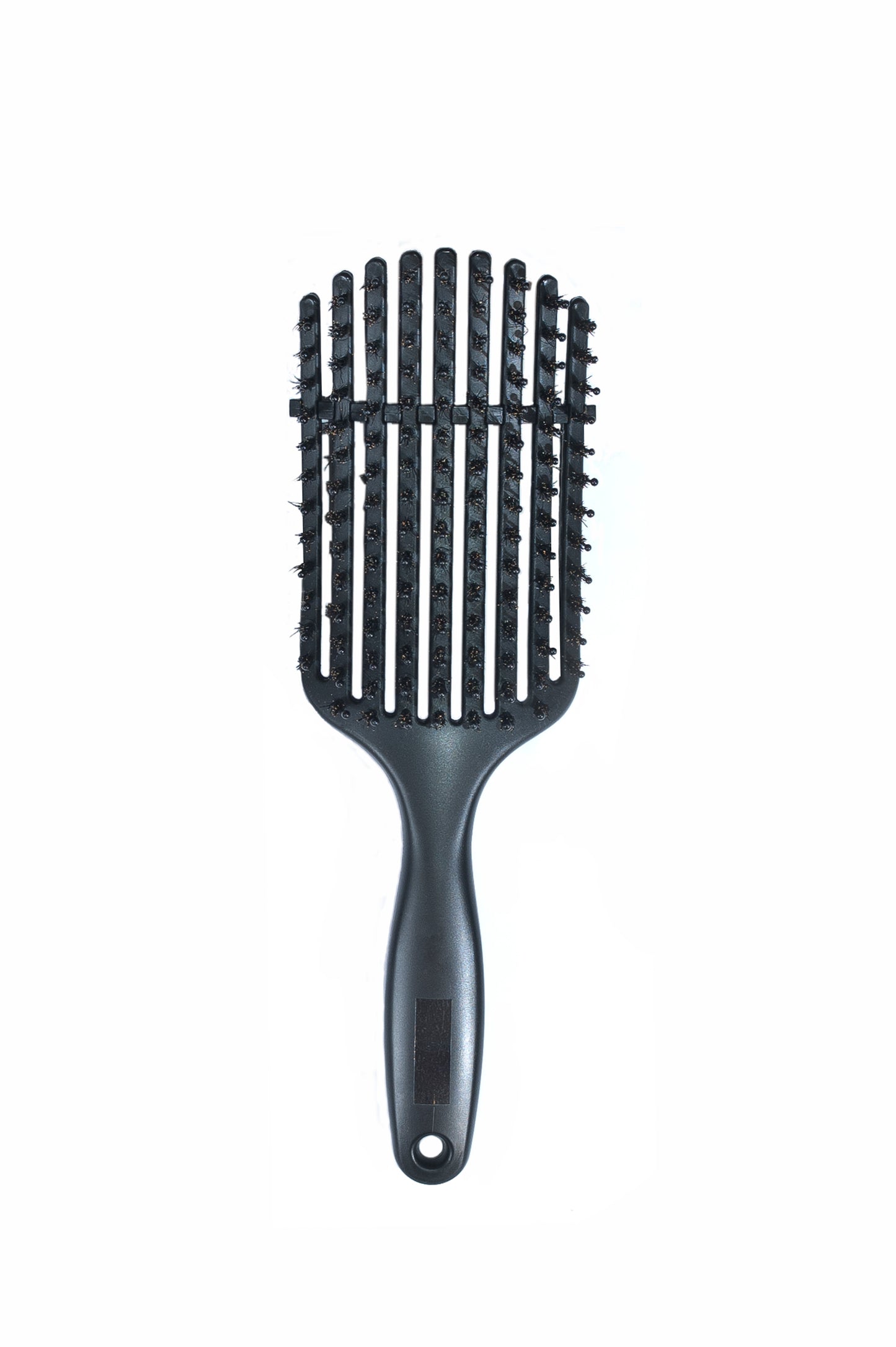 The Curved 9 Finger Boar Bristle Brush